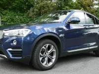Gebraucht BMW X4 Sport Line 258 PS (189 kW) 2014 Blau SUV