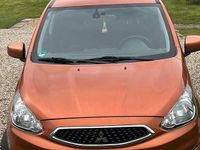 Second-hand Mitsubishi Space Star Edition+ 80 CP (58 kW) 2016 Portocaliu Hatchback