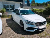 Gebraucht Mercedes CLA200 AMG line 136 PS (100 kW) 2018 Weiß Coupé