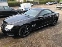 Gebraucht Mercedes SL600 500 PS (367 kW) 2003 Schwarz Cabrio