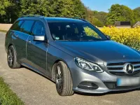 Usado Mercedes E200 136 CV (100 kW) 2014 Gris Familiar
