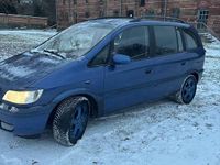 Gebraucht Opel Zafira Elegance 125 PS (91 kW) 2002 Blau Van / Kleinbus