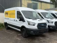 Gebraucht Ford Transit Trend 135 kW (184 PS) 2022 Weiß Van / Kleinbus