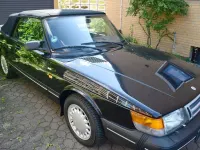 Brugt Saab 900 Cabriolet 126 HK (92 kW) 1990 Sort Cabriolet