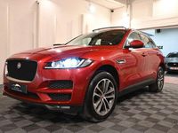 Gebraucht Jaguar F-Pace R-Sport 179 PS (131 kW) 2017 Rot SUV
