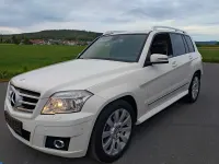 Używany Mercedes GLK320 224 KM (164 kW) 2008 Biały SUV
