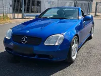Gebraucht Mercedes SLK230 193 PS (141 kW) 1998 Blau Cabrio