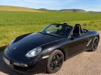 Second-hand Porsche Boxster 239 CP (175 kW) 2005 Negru Cabrio