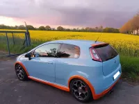 Gebraucht Fiat Grande Punto Abarth 155 PS (114 kW) 2009 Blau Kleinwagen