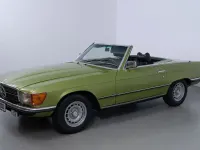 Gebraucht Mercedes SL350 194 PS (142 kW) 1978 Grün Cabrio