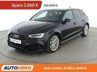 Gebraucht Audi A3 Sport 150 PS (110 kW) 2017 Schwarz Limousine