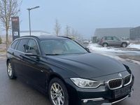 Gebraucht BMW 320 Luxury Line 184 PS (135 kW) 2013 Schwarz Kombi