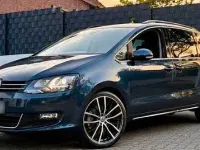 Gebraucht VW Sharan Highline 184 PS (135 kW) 2016 Blau Van / Kleinbus