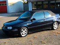 Gebraucht VW Golf Cabriolet 115 PS (84 kW) 2001 Blau Cabrio