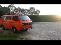Gebraucht VW T3 69 PS (50 kW) 1980 Orange Van
