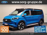 Neu Ford Tourneo Custom Active 170 PS (125 kW) 2025 Blau, digitalaqua blue met. Van