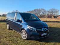 Gebraucht Mercedes V250 Avantgarde 190 PS (139 kW) 2019 Blau Van / Kleinbus