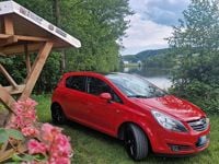 Gebraucht Opel Corsa 59 PS (43 kW) 2010 Rot Kleinwagen