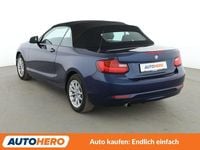 Gebraucht BMW 218 Basis 136 PS (100 kW) 2016 Blau Cabrio