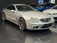 Gebraucht Mercedes SL500 AMG 306 PS (225 kW) 2002 Silber Cabrio