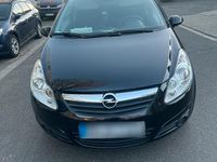 Gebraucht Opel Corsa 80 PS (58 kW) 2008 Schwarz Kleinwagen