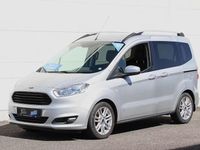 Gebraucht Ford Tourneo Courier Titanium 101 PS (74 kW) 2017 Silber Van / Kleinbus