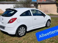 Gebraucht Opel Corsa Sport 88 PS (64 kW) 2009 Weiß Kleinwagen
