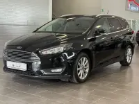 Gebraucht Ford Focus Titanium 125 PS (91 kW) 2018 Schwarz Limousine