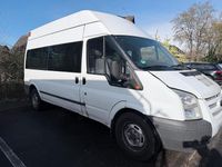 Gebraucht Ford Transit 125 PS (91 kW) 2014 Weiß Van / Kleinbus