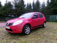 Gebraucht Dacia Sandero Ambiance 75 PS (55 kW) 2009 Rot Limousine
