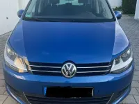Gebraucht VW Sharan Comfortline 150 PS (110 kW) 2019 Blau Van / Kleinbus