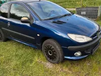 Gebraucht Peugeot 206 60 PS (44 kW) 2003 Blau Kleinwagen