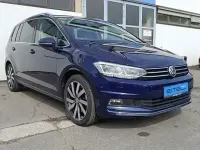 Gebraucht VW Touran Highline 150 PS (110 kW) 2020 Blau (atlantic blue) Van / Kleinbus