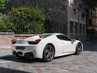 Second-hand Ferrari 458 570 CP (419 kW) 2012 Alb Cabrio