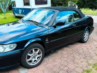 Gebraucht Saab 9-3 Cabriolet 150 PS (110 kW) 2001 Blau Cabrio