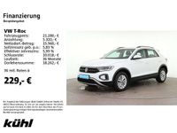 Gebraucht VW T-Roc Life 116 PS (85 kW) 2022 Weiß SUV
