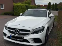 Gebraucht Mercedes C300 AMG 245 PS (180 kW) 2021 Weiß Cabrio