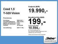gebraucht Kia Ceed 1.5 T-GDI Vision *Navigationssystem*