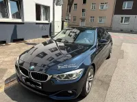 Gebraucht BMW 420 Coupé Sport Line 190 PS (139 kW) 2017 Blau Coupé