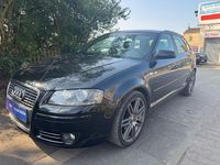 Gebraucht Audi A3 S-Line 200 PS (147 kW) 2007 Phantomschwarz perleffekt Kleinwagen