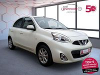 Gebraucht Nissan Micra Visia 80 PS (58 kW) 2017 Weiß Kleinwagen