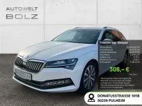 Gebraucht Skoda Superb 150 PS (110 kW) 2023 Weiss Kombi