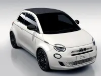 Neu Fiat 500C La Prima 65 PS (47 kW) 2026 Ice weiß Cabrio