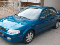 Gebraucht Mazda 323 88 PS (64 kW) 1998 Blau Limousine