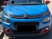 Gebraucht Citroën C3 PureTech 83 PS (61 kW) 2018 Blau Kleinwagen