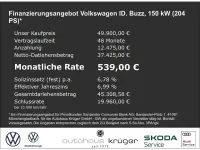 Brugt VW ID. Buzz Pro 150 kW (204 HK) 2023 Sort MPV