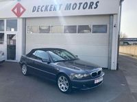 Gebraucht BMW 320 Cabriolet 150 PS (110 kW) 2006 Sparkling graphite metallic Cabrio