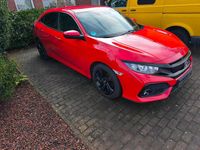 Gebraucht Honda Civic 129 PS (94 kW) 2018 Rot Limousine