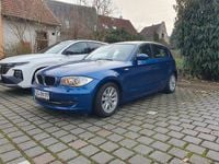 Gebraucht BMW 116 Sport Line 122 PS (89 kW) 2008 Blau Kleinwagen