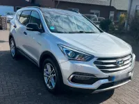 Gebraucht Hyundai Santa Fe 202 PS (148 kW) 2017 Silber SUV